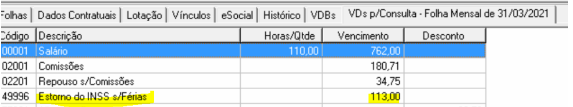 Como Conferir Desconto De INSS Sobre F rias E INSS Sobre Folha De 